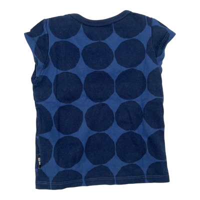 Marimekko x Uniqlo shirt, blue | 65/75cm