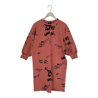 Aarre sweat dress, text print | woman M