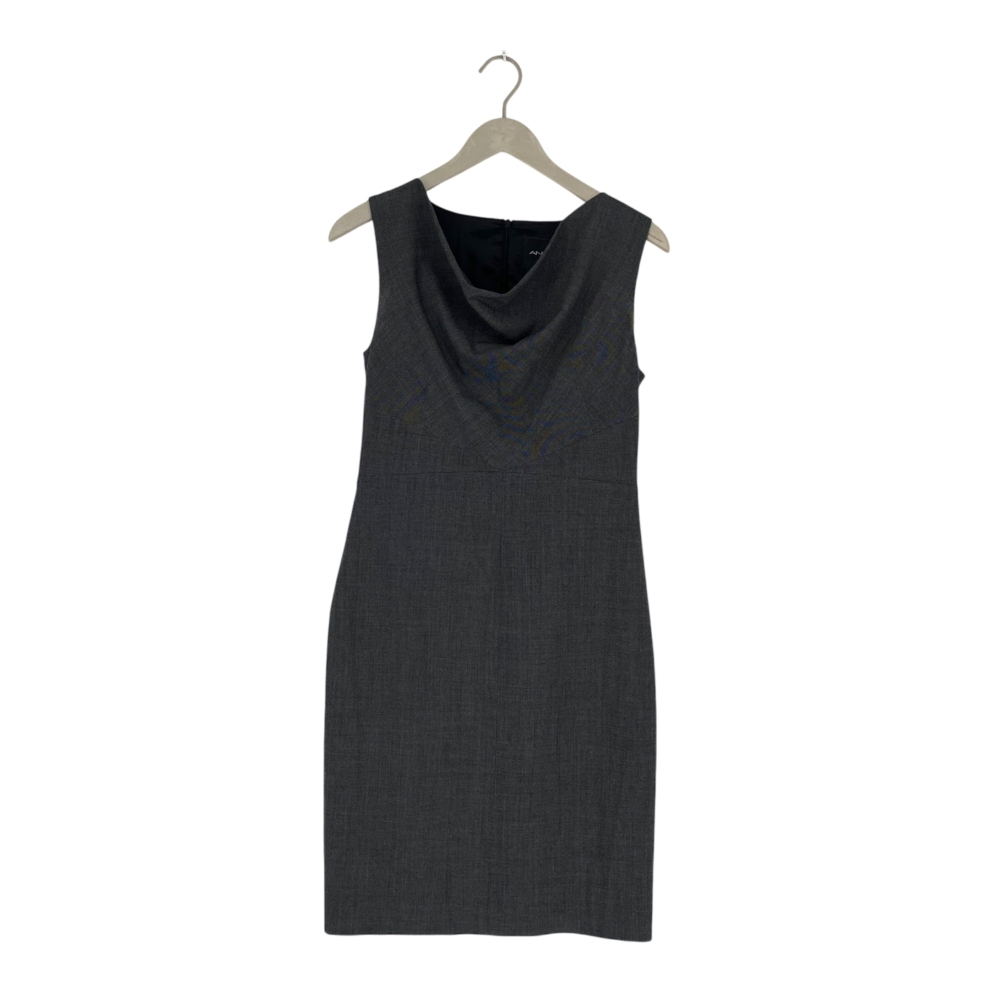 Andiata structured wool dress, grey | woman 38
