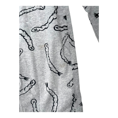 Papu tricot dress, grey | 134/140cm