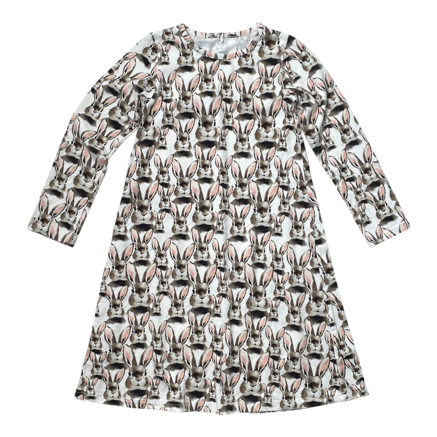 Metsola dress, bunny | 122/128cm