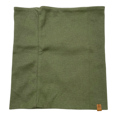 Metsola rib tube scarf, moss green | onesize