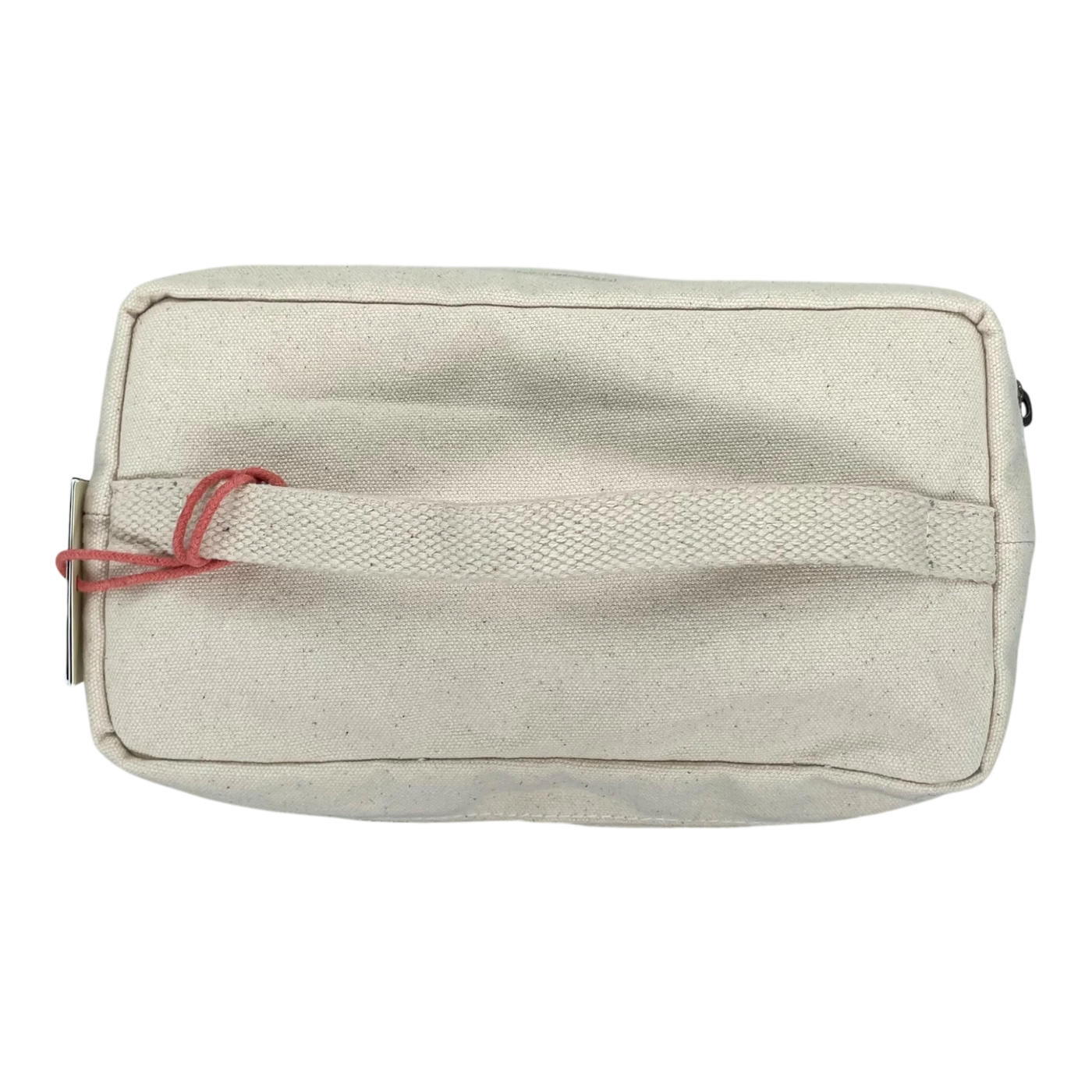Holzrichter canvas toiletry bag, cream