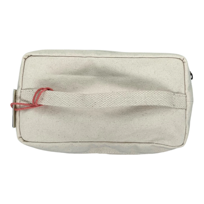 Holzrichter canvas toiletry bag, cream