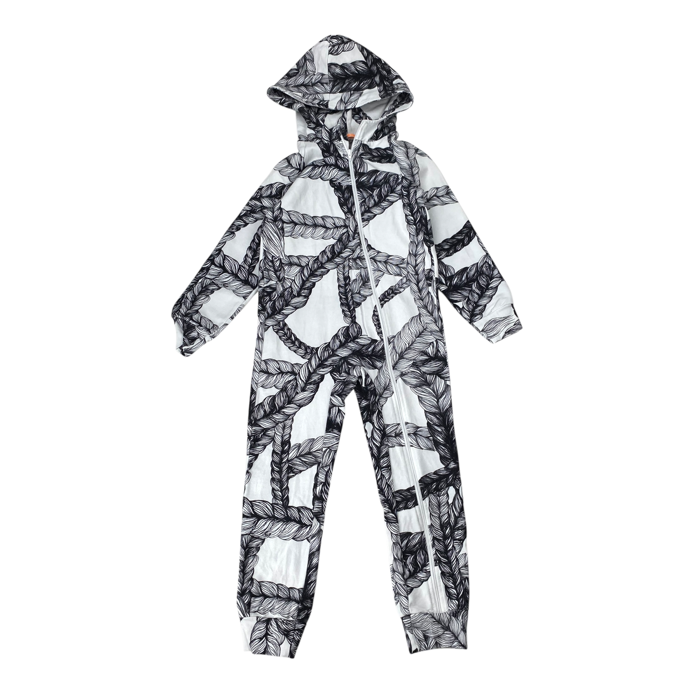 Vimma letti jumpsuit, white / black | 110cm