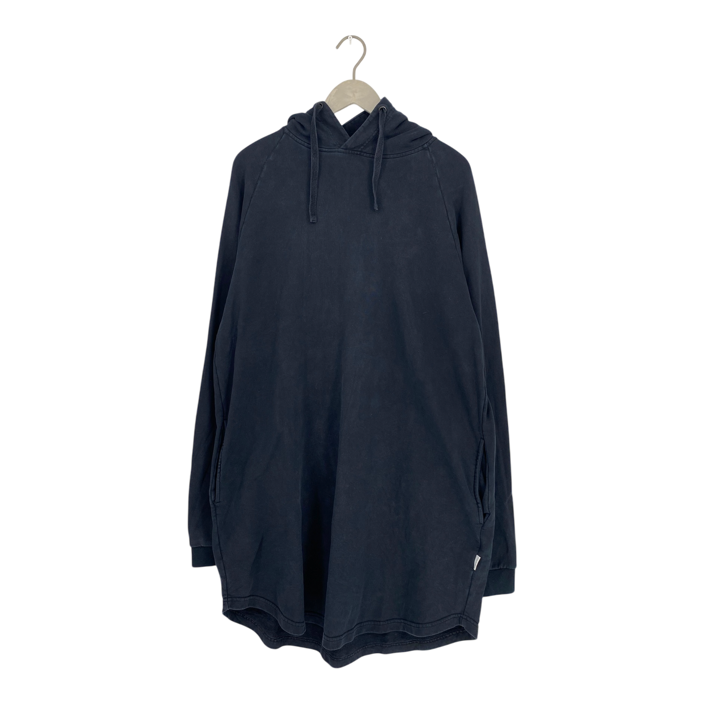 Riva Clothing long hoodie, black | unisex XL