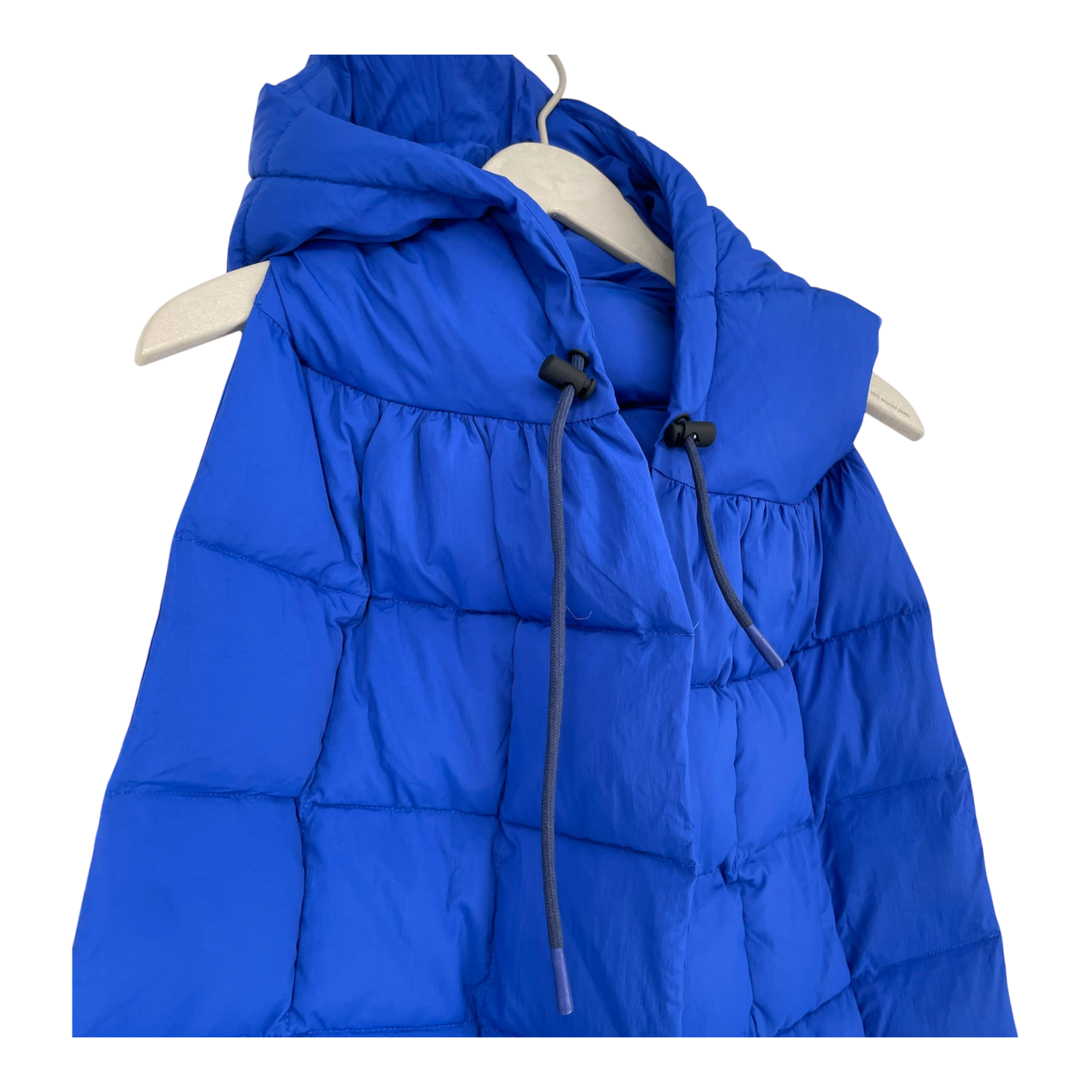 Embassy of Bricks and Logs dublin puffer scarf, blue