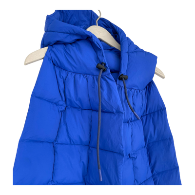 Embassy of Bricks and Logs dublin puffer scarf, blue