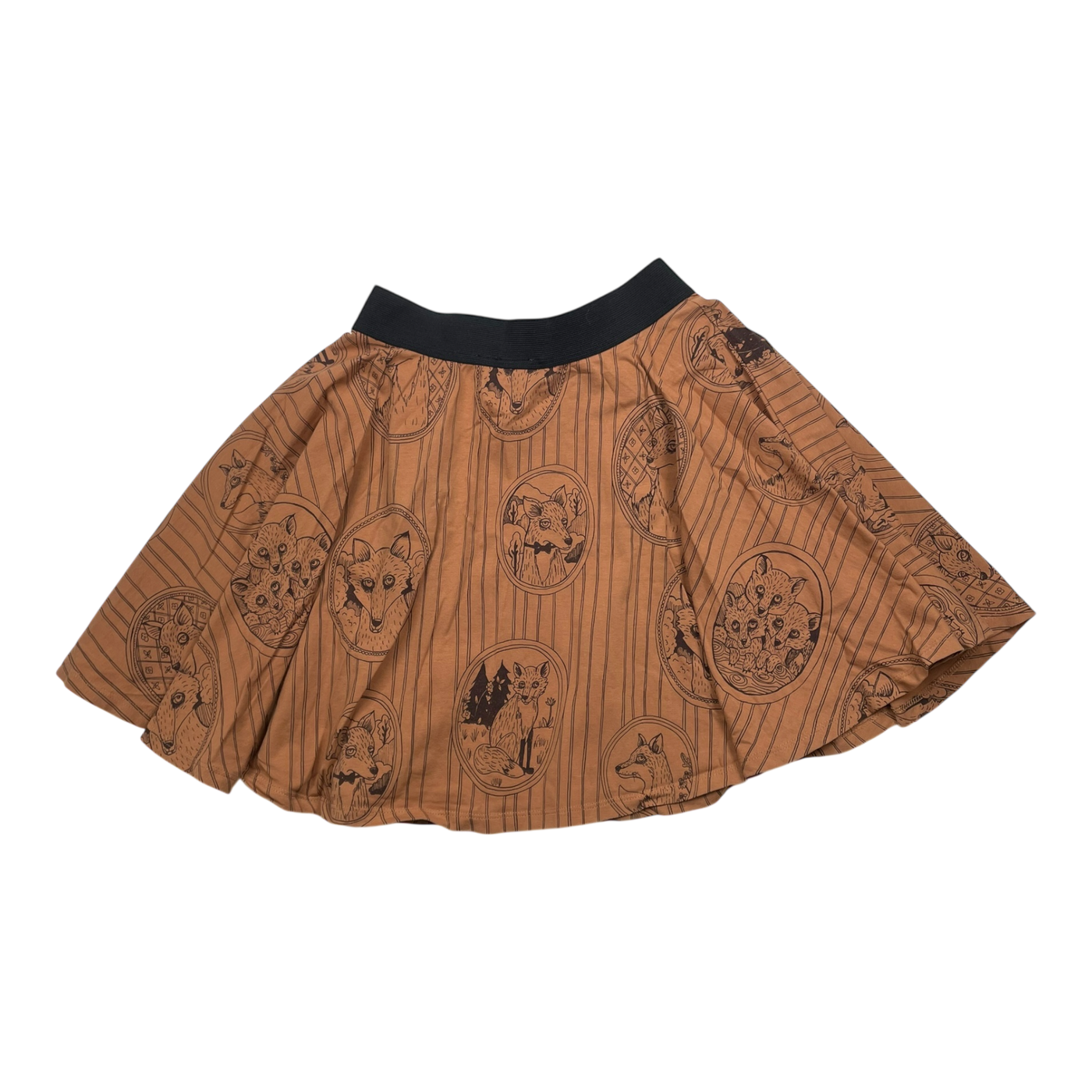 Mini Rodini tricot skirt, foxes | 140/146cm