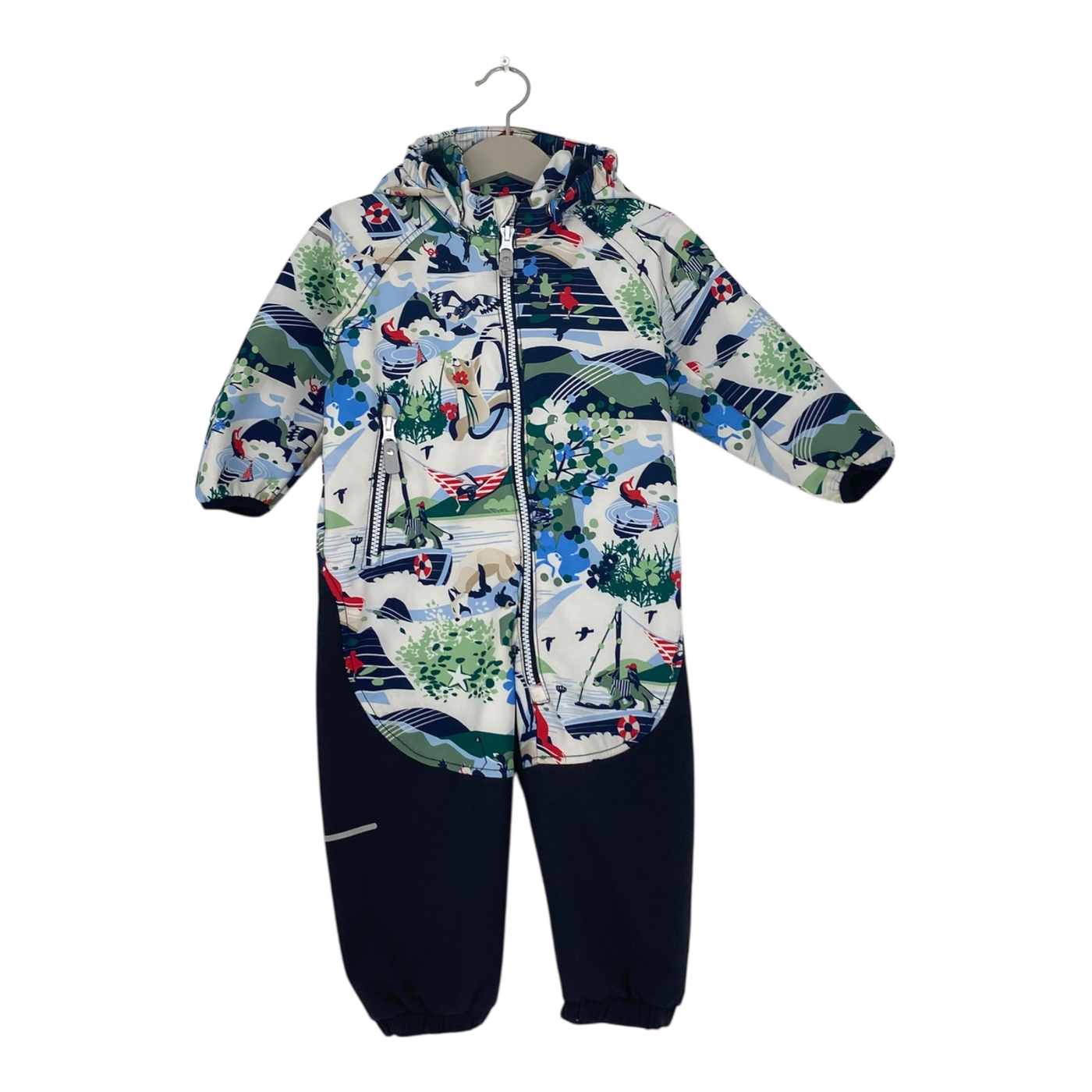 Reima mjosa softshell overall, multicolor | 80cm