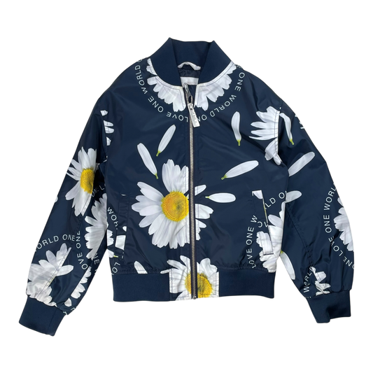 Molo haliva bomber jacket, flowers | 140cm