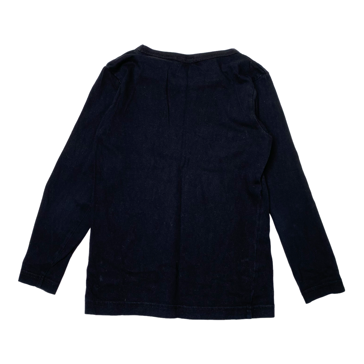 Mainio chimp shirt, black | 110/116cm