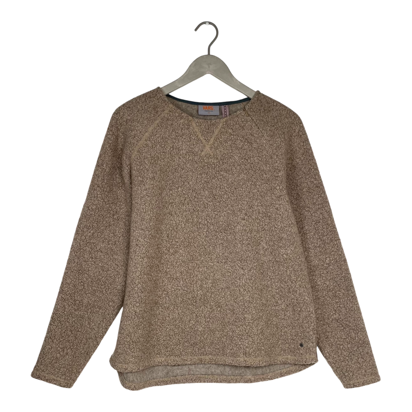 Varg fårö wool sweater, tan | woman M