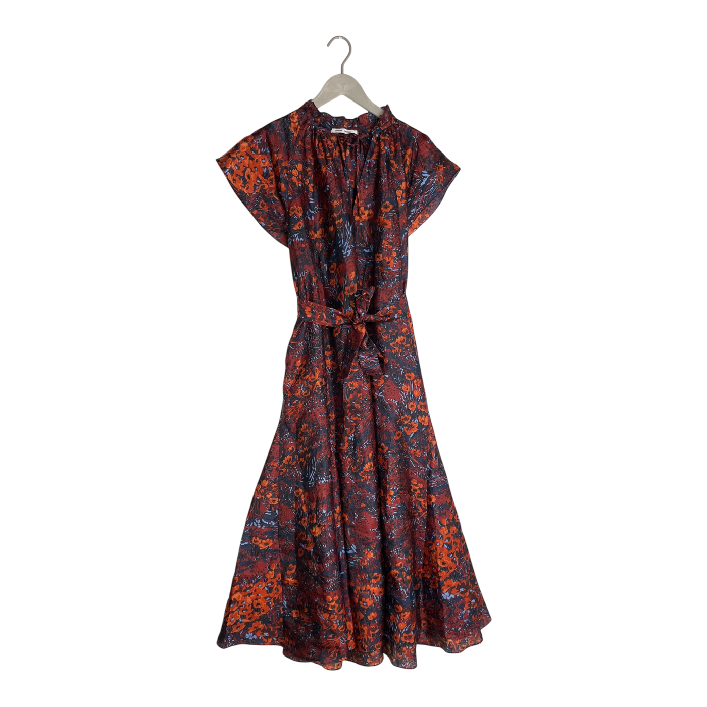 Samsøe & Samsøe karookh long dress, flower | woman M