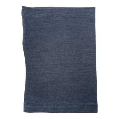 Kivat merino and silk tube scarf, grey | 0-6y