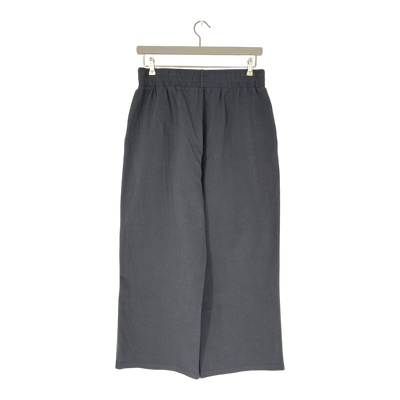 Riva Clothing wide sweatpants, dark grey | woman L