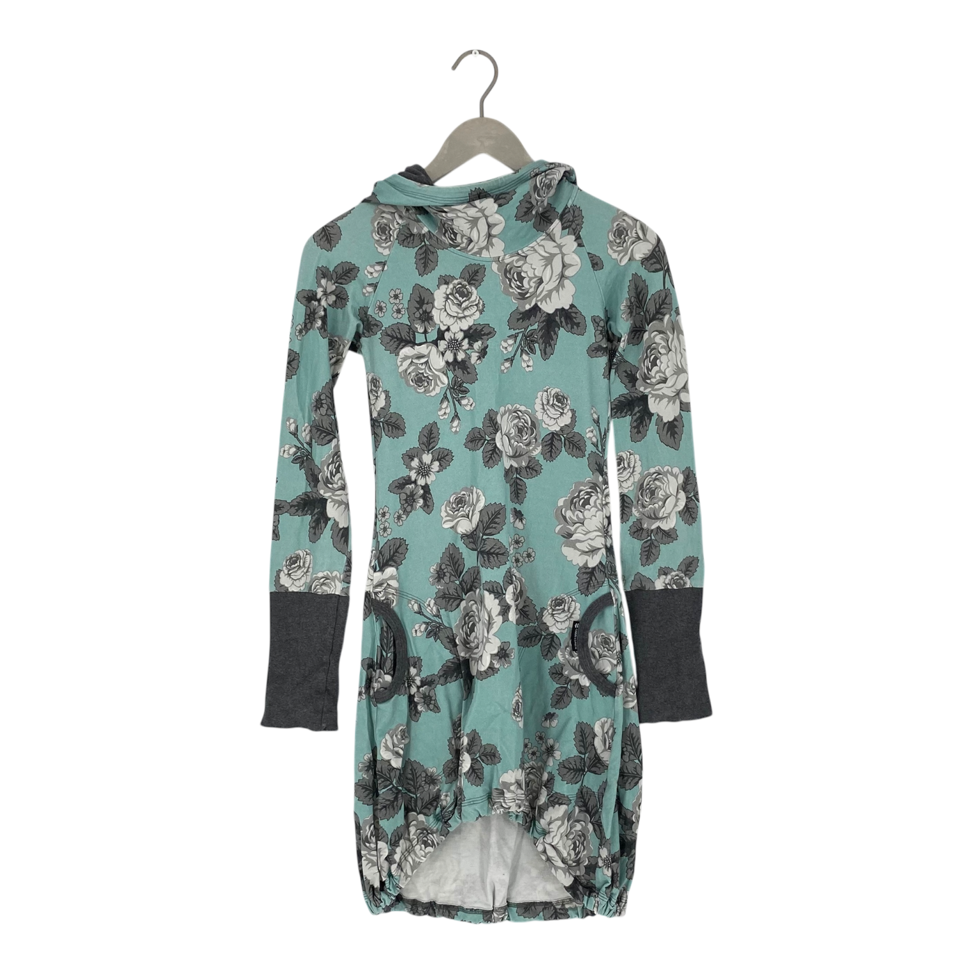 Ommellinen hoodie tunic, flower | woman XS