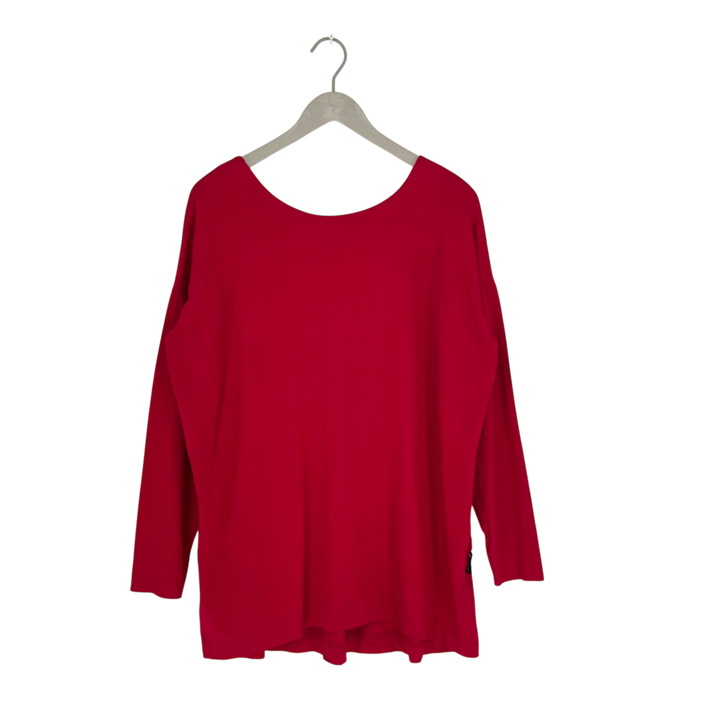 Ommellinen bambu tunic shirt, red | woman onesize