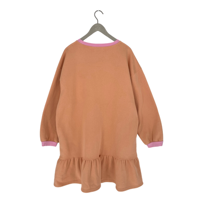R/H mickey sweat dress, light coral | woman L