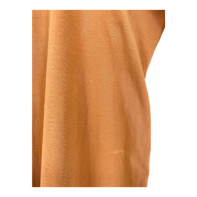 Kaiko cross shirt, caramel brown | woman M