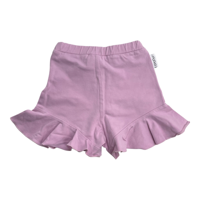 Gugguu frill shorts, plum | 104cm
