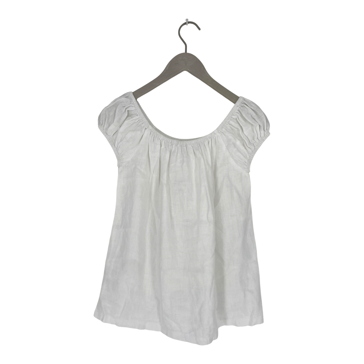 Bypias linen t-shirt, white | woman M
