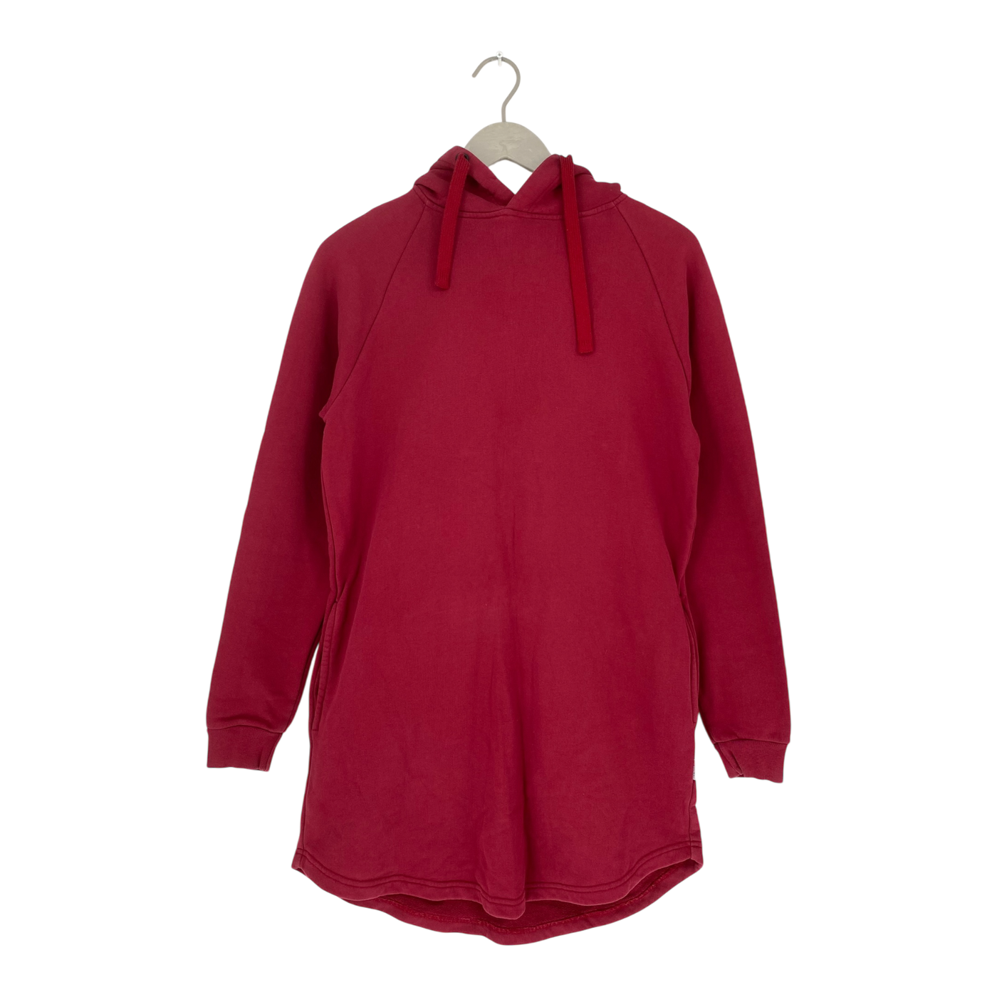 Riva Clothing long hoodie, red | unisex XS