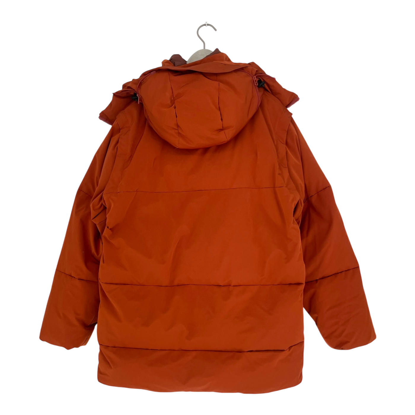 Embassy of Bricks and Logs whidbey winter jacket, burnt red | unisex L