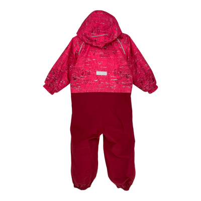 Reima bergen winter overall, pink/red | 98cm