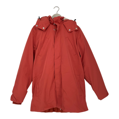 Embassy of Bricks and Logs fairview parka jacket, red | unisex L