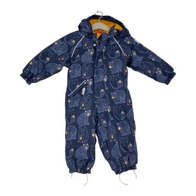 Reima pirtti winter overall, navy blue | 74cm