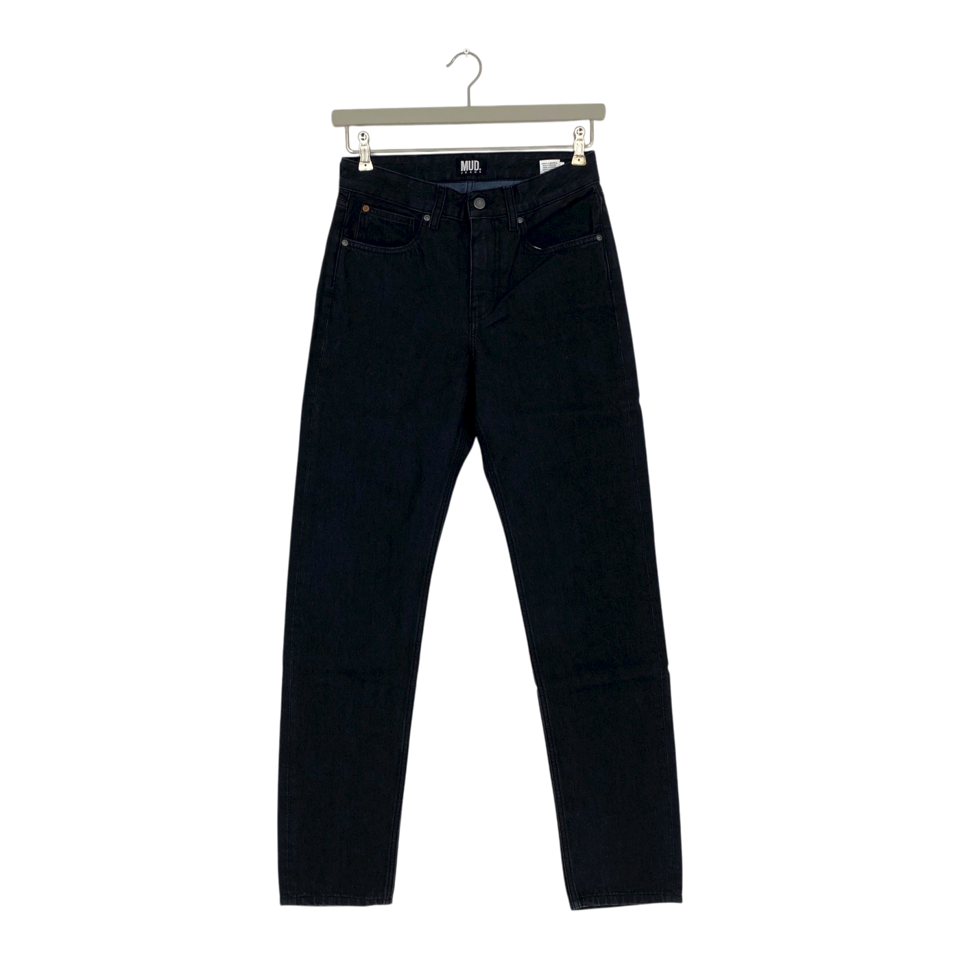 Mud Jeans go mid straight jeans, vintage black | woman 26/32