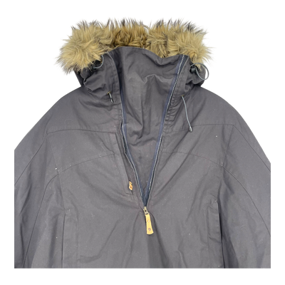 Fjällräven luhkka winter cape, black | unisex S