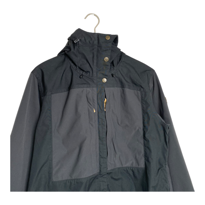 Fjällräven keb G-1000 jacket, black | woman XL