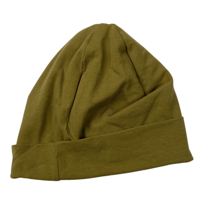 Kaiko tricot beanie, olive | 6-12m