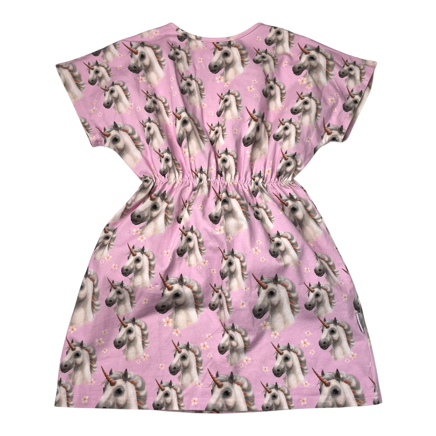 Metsola t-shirt dress, unicorn | 134/140cm