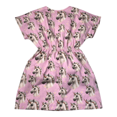 Metsola t-shirt dress, unicorn | 134/140cm