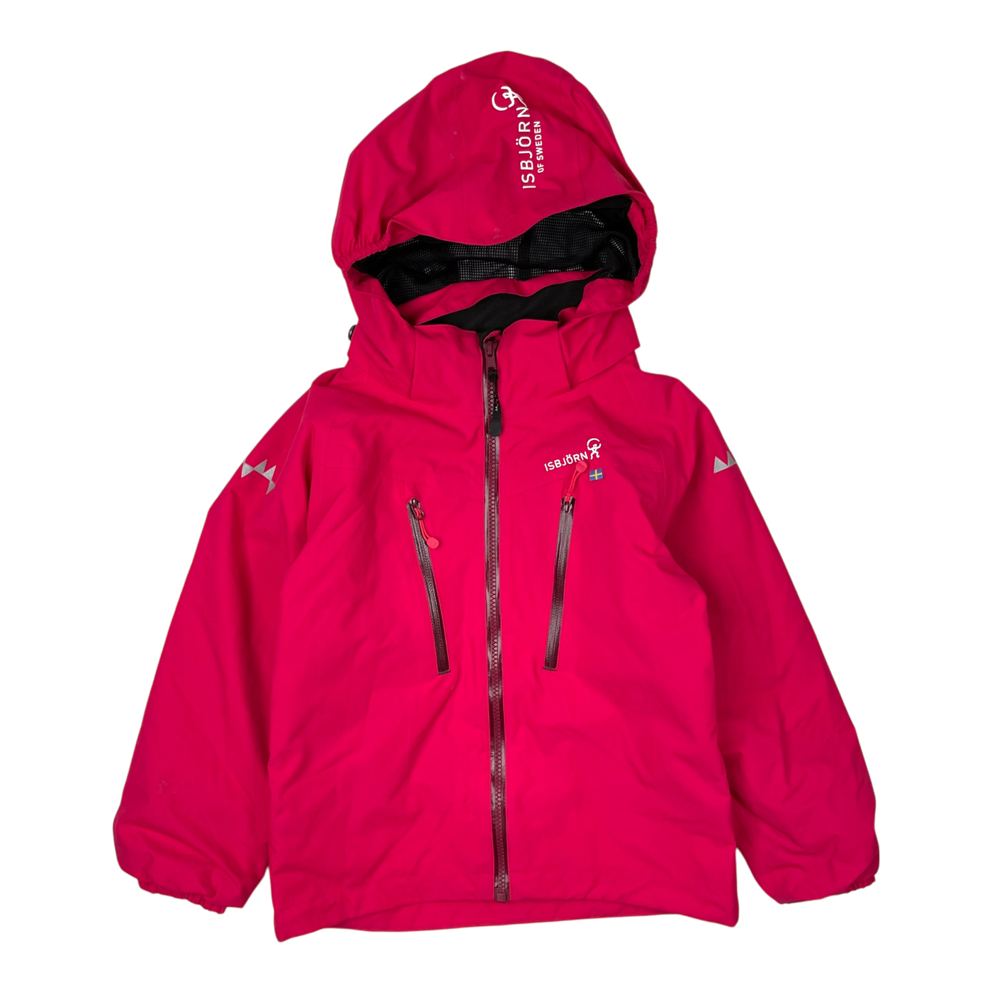 Isbjörn monsune hardshell jacket, pink | 110/116cm