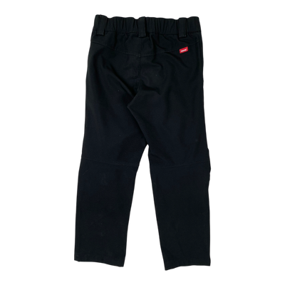 Reima anchor softshell pants, black | 116cm