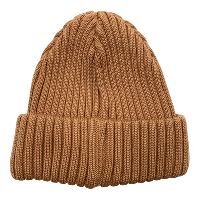 Mainio merino beanie, caramel brown | L/XL