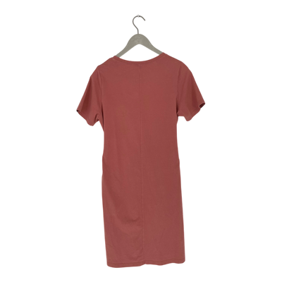 Kaiko t-shirt belted dress, salmon | woman M