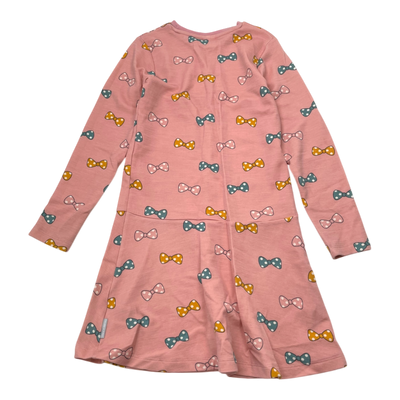 Polarn O. Pyret sweat dress, bow | 122/128cm