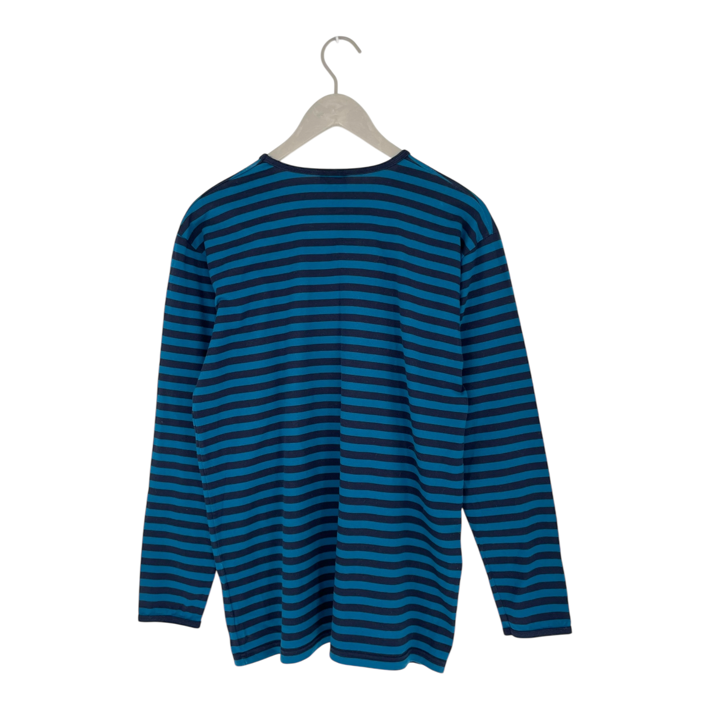 Marimekko stripe shirt, blue | woman L