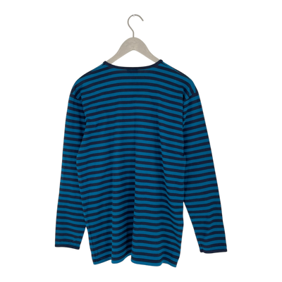 Marimekko stripe shirt, blue | woman L