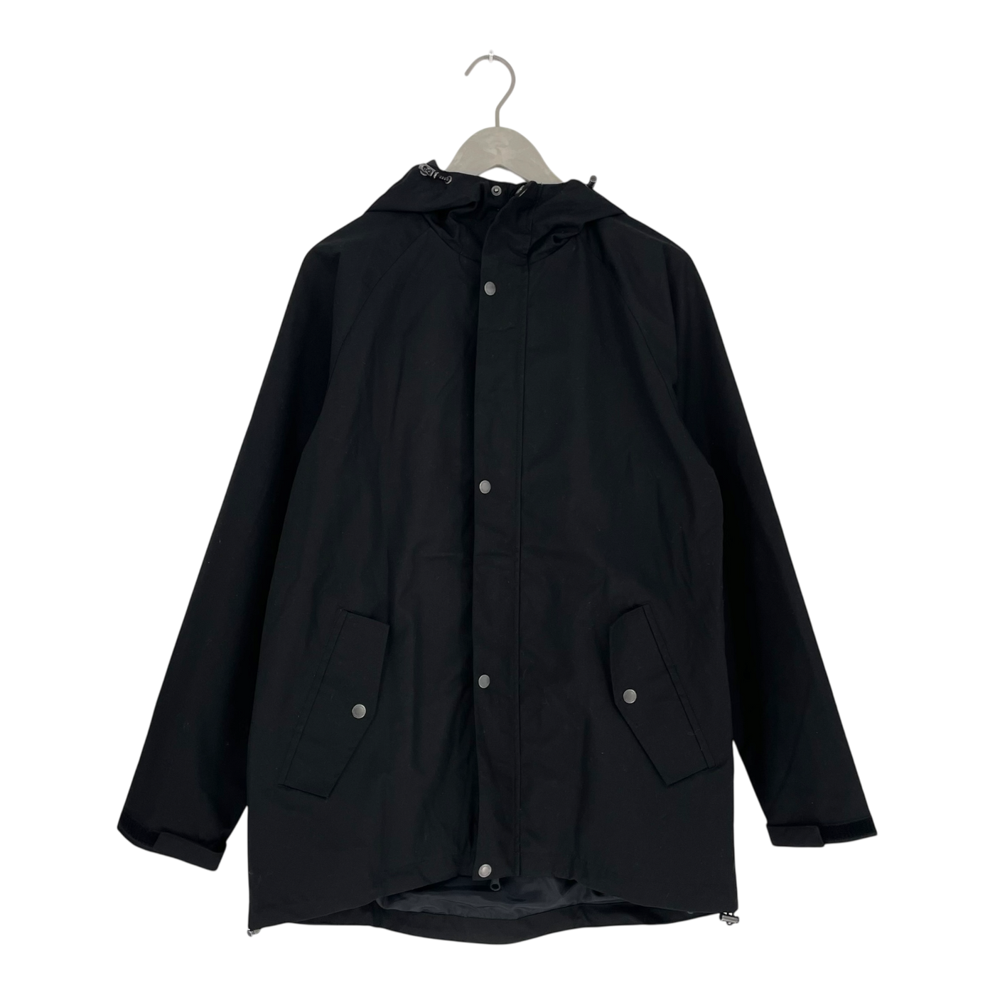 Dedicated hoddevik parka jacket, black | unisex M