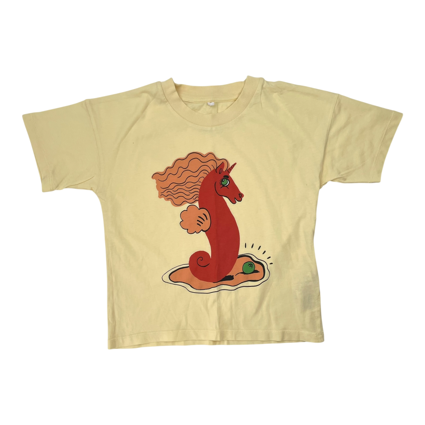 Mini Rodini t-shirt, sea horse | 116/122cm