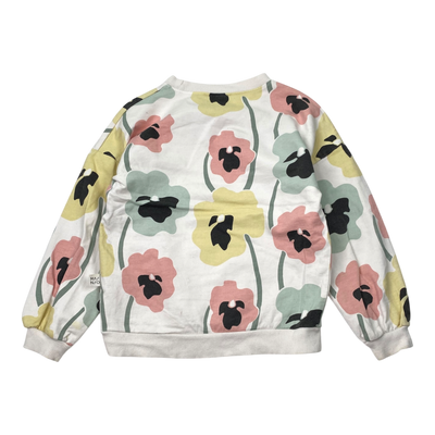 Mainio sweatshirt, flower | 110/116cm