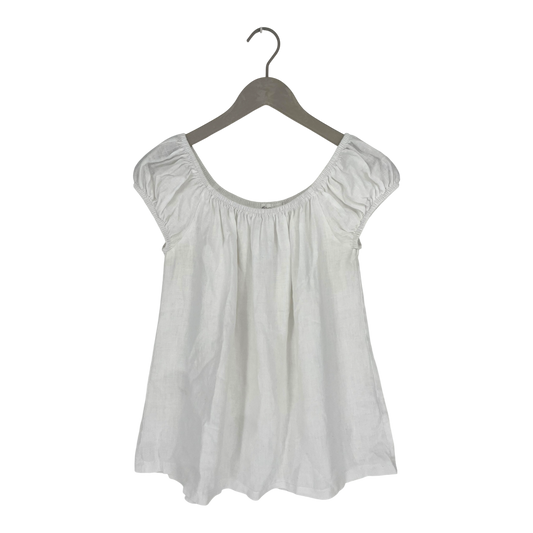 Bypias linen t-shirt, white | woman M