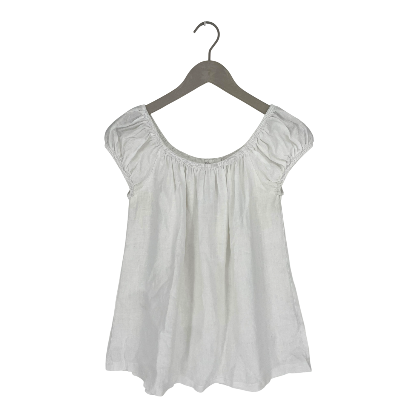 Bypias linen t-shirt, white | woman M