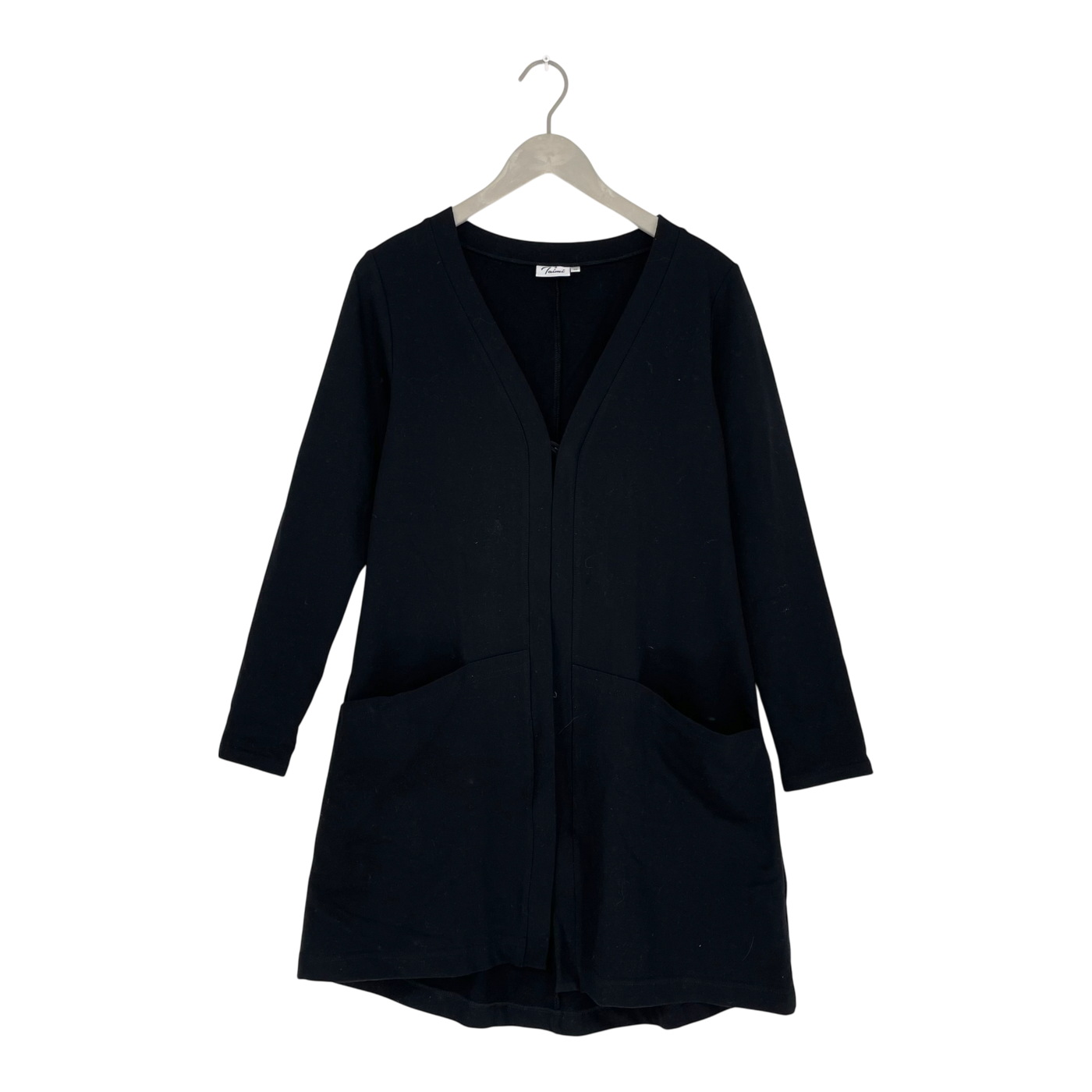 Taimi sweat cardigan, black | woman XS